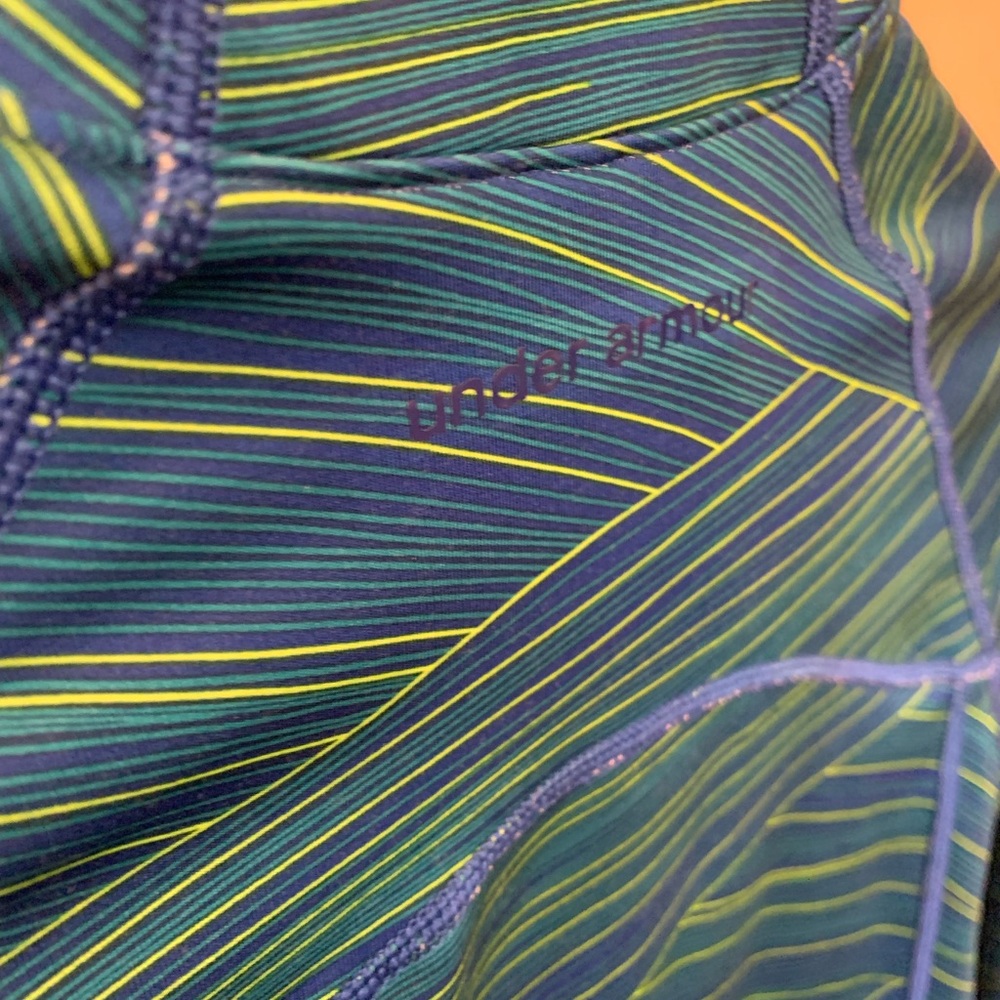 Under Armour Blue and Green Swim Coverup - Picture 4 of 5